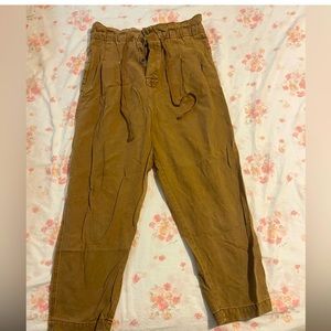 Free People Brown Pants